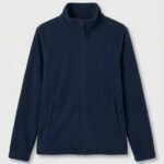 Uneek GR61 Eco Full Zip Fleece Jacket - Navy | Custom Printed and Embroidered