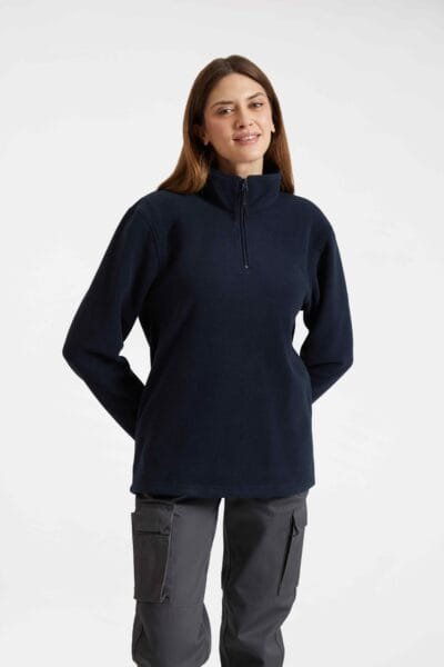 Uneek UC610 Lightweight Quarter Zip Microfleece Jacket | Custom Printed and Embroidered
