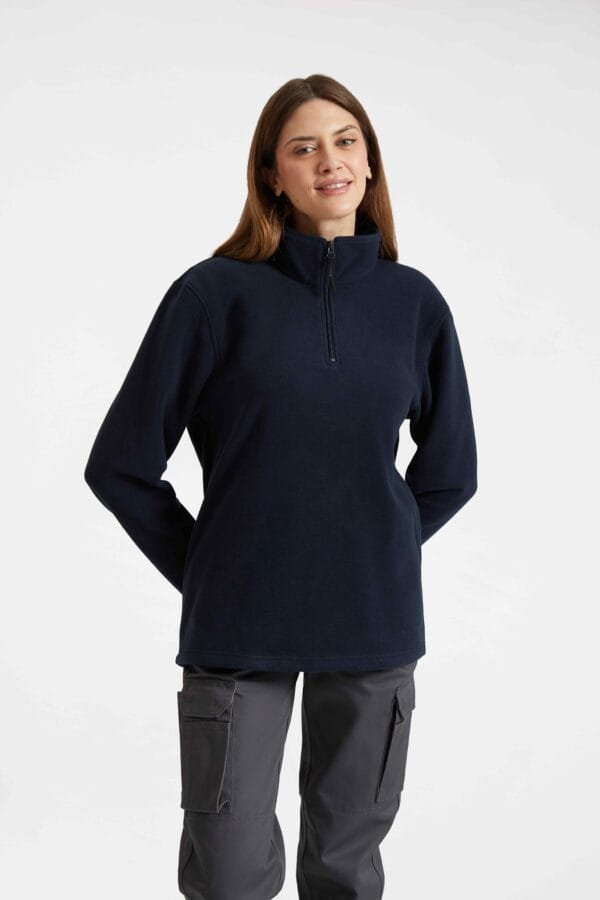 Uneek UC610 Lightweight Quarter Zip Microfleece Jacket | Custom Printed and Embroidered
