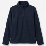 Uneek UC610 Lightweight Quarter Zip Microfleece Jacket - Navy | Custom Printed and Embroidered