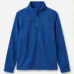 Uneek UC610 Lightweight Quarter Zip Microfleece Jacket - Royal | Custom Printed and Embroidered