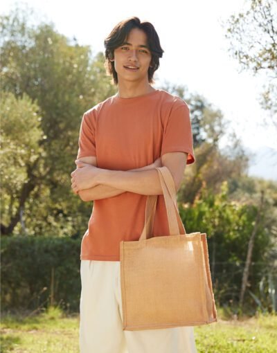 Westford Mill JUTE COMPACT TOTE