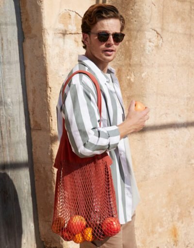 Westford Mill W150 Organic Cotton Mesh Grocery Bag