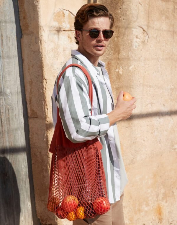 Westford Mill W150 Organic Cotton Mesh Grocery Bag