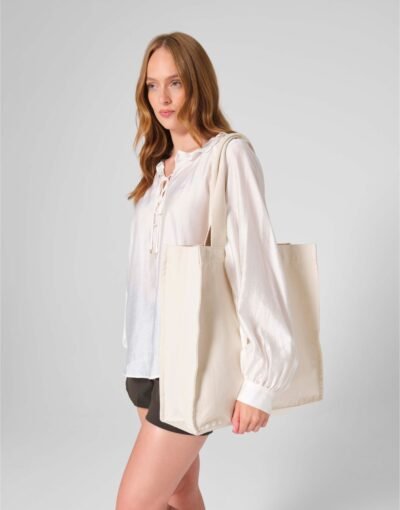 Westford Mill W940 Chevron Handle Shopper