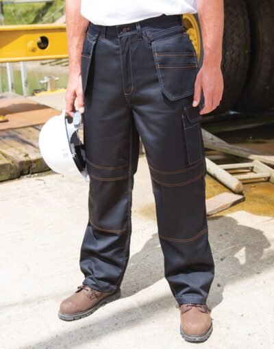 WORK-GUARD by Result R323X Lite X-Over Holster Trousers