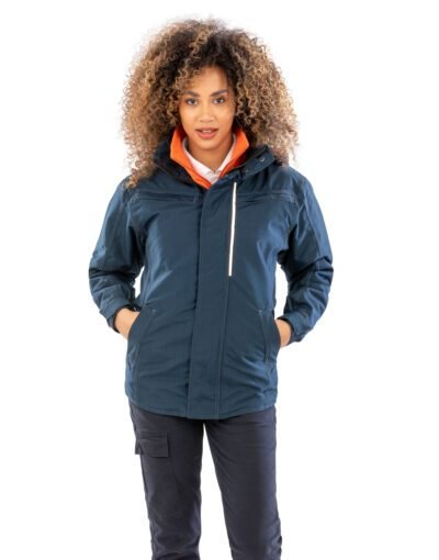 WORK-GUARD by Result R326X Denim Texture Rugged Jacket