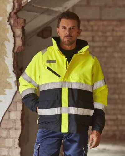 Yoko HI-VIS FONTAINE FLIGHT JACKET