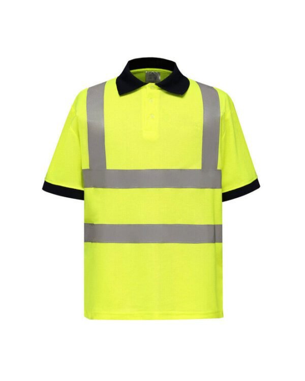 Yoko YK020 Hi Vis Short Sleeve Polo
