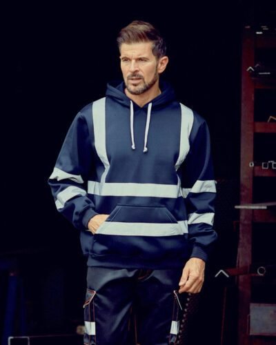 Yoko YK032 Hi-Vis Pullover Hoodie