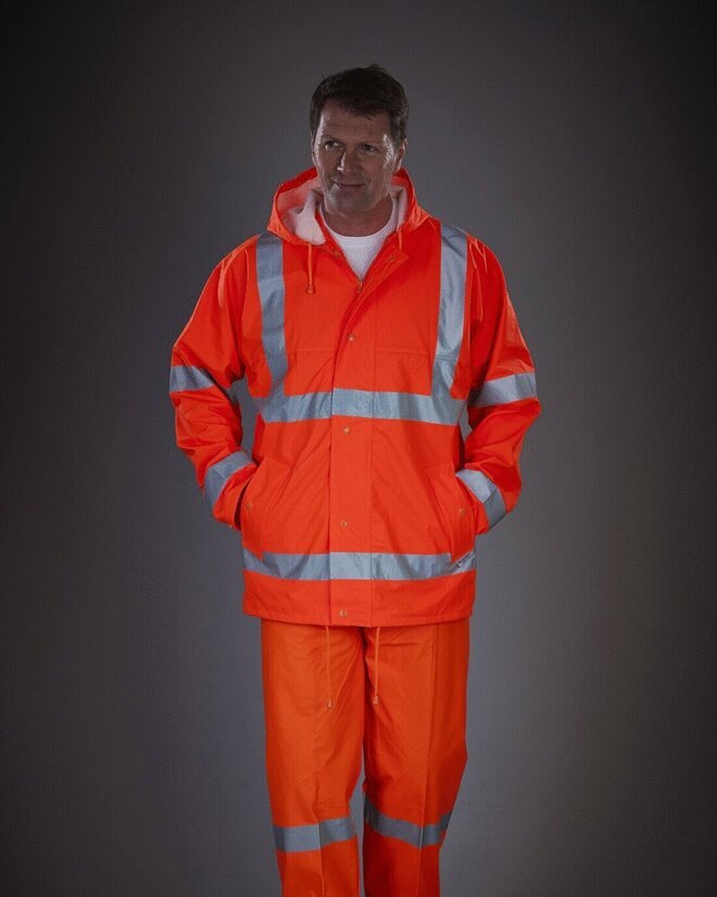 Yoko YK036 Hi-Vis Soft Flex U-Dri Jacket