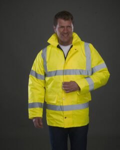 Yoko YK045 Hi-Vis Classic Motorway Jacket