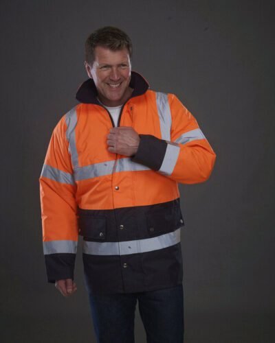 Yoko YK048 Hi-Vis Two Tone Motorway Jacket