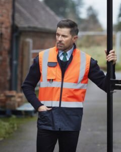 Yoko YK052 Hi-Vis 2 Tone Bodywarmer