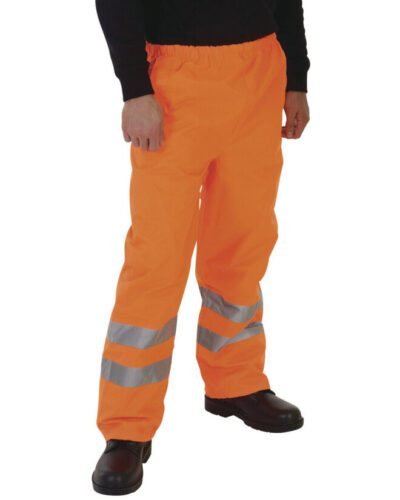 Yoko YK071 Hi-Vis Railway Waterproof Overtrousers