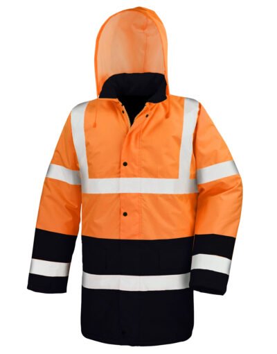 Result Safeguard R452X Motorway 2-Tone Safety Coat