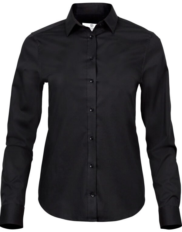 Tee Jays Tee Jays TJ4025 Ladies' Stretch Luxury Shirt — Custom Embroidery Available | Xceluk