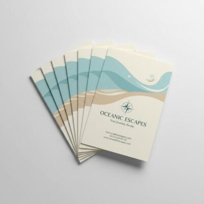 Square 105mm x 105mm Creative Material Flyers