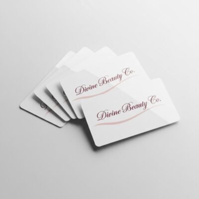 54mm x 86mm Portrait Plastic BC