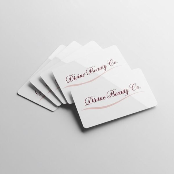 54mm x 86mm Portrait Plastic BC