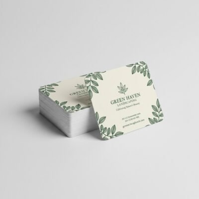 55mm x 55mm Square Business Cards