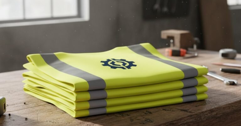 Hi-Vis Vest Printing: Front & Back Logo Placement Guide